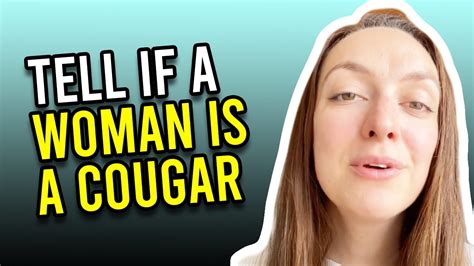 How to Know if a Woman is a Cougar: 12 Steps (with Pictures)